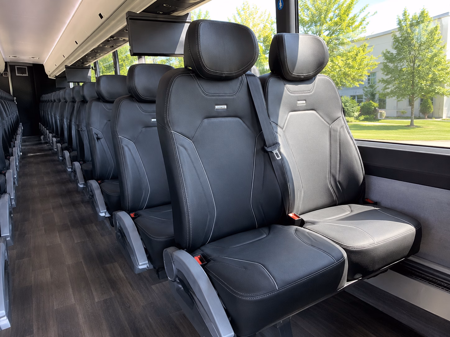 elk grove charter bus interior