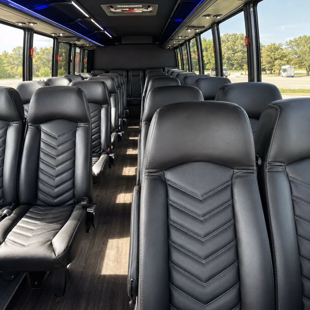 elk grove government military transportation onboard seating