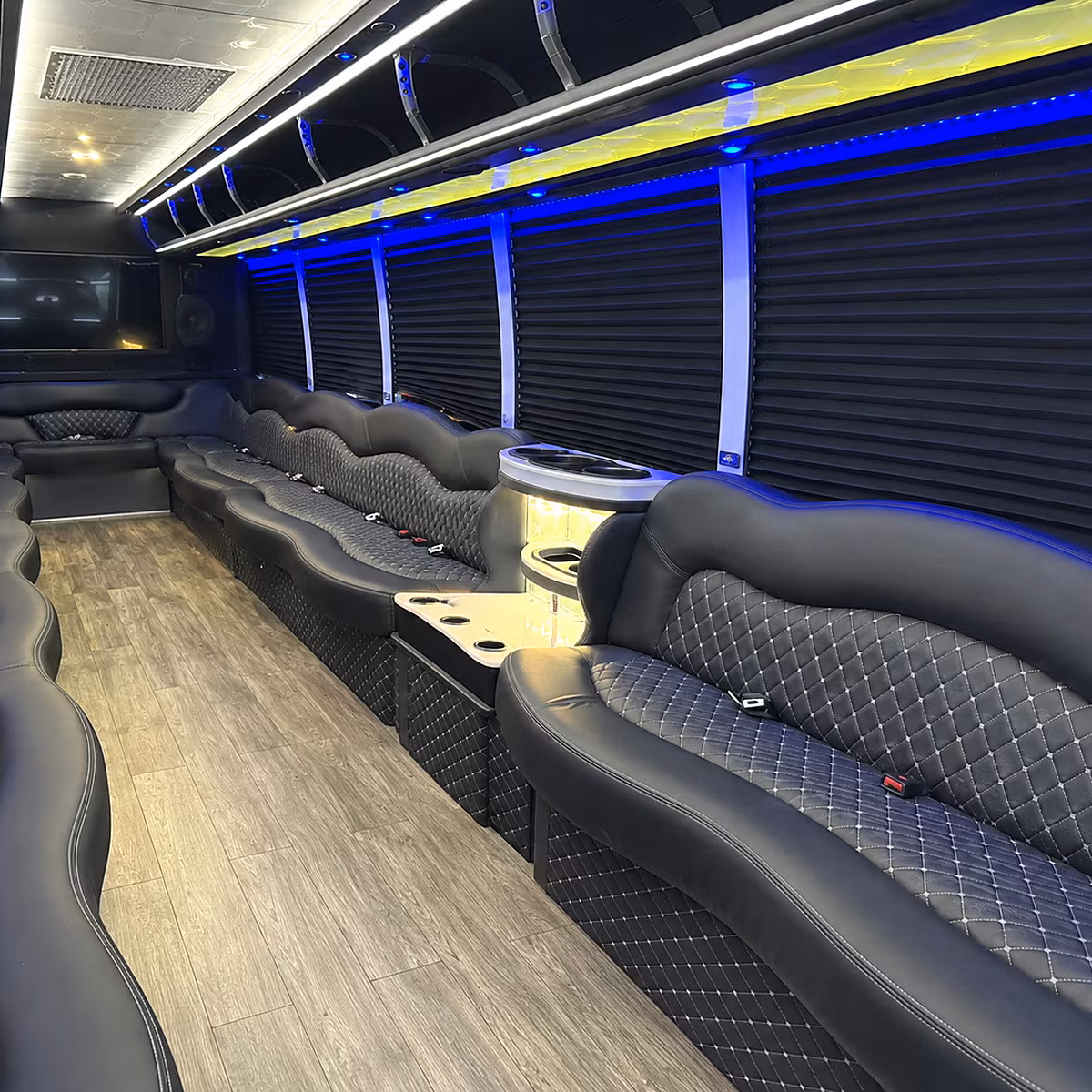 elk grove holiday party bus rental