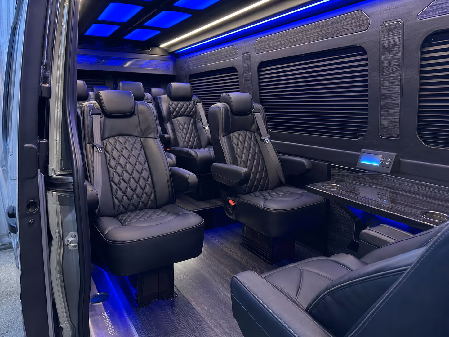sprinter van transportation for groups and events across elk grove